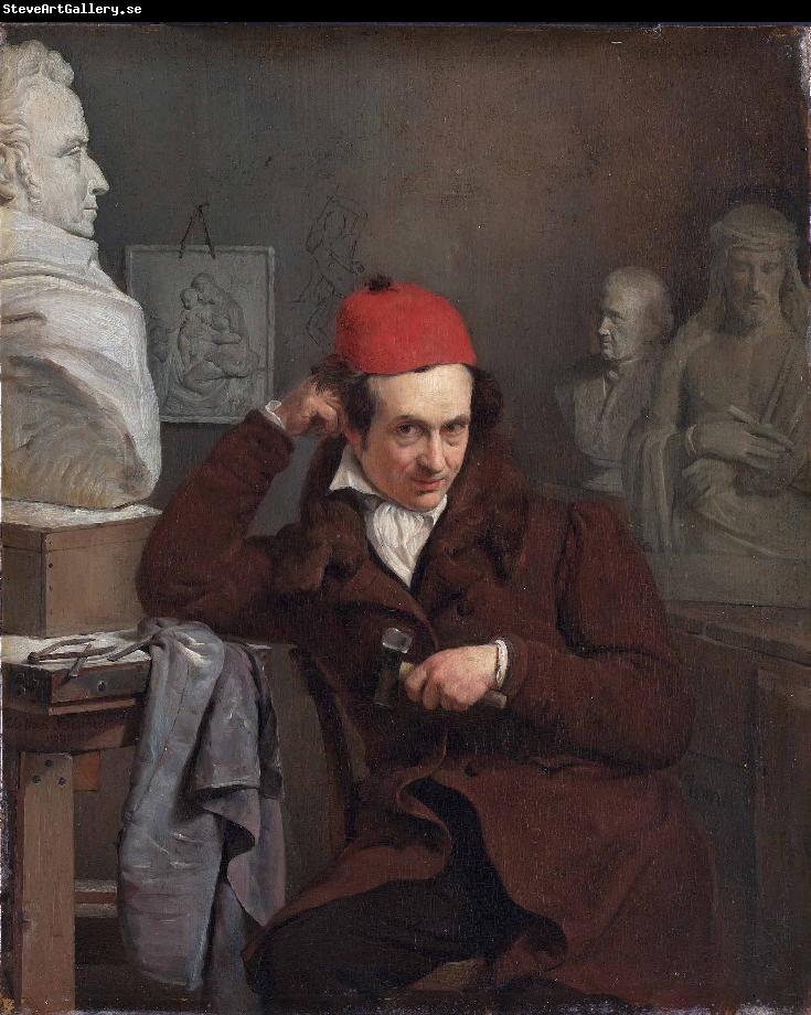 Charles Van Beveren Portrait of Louis Royer